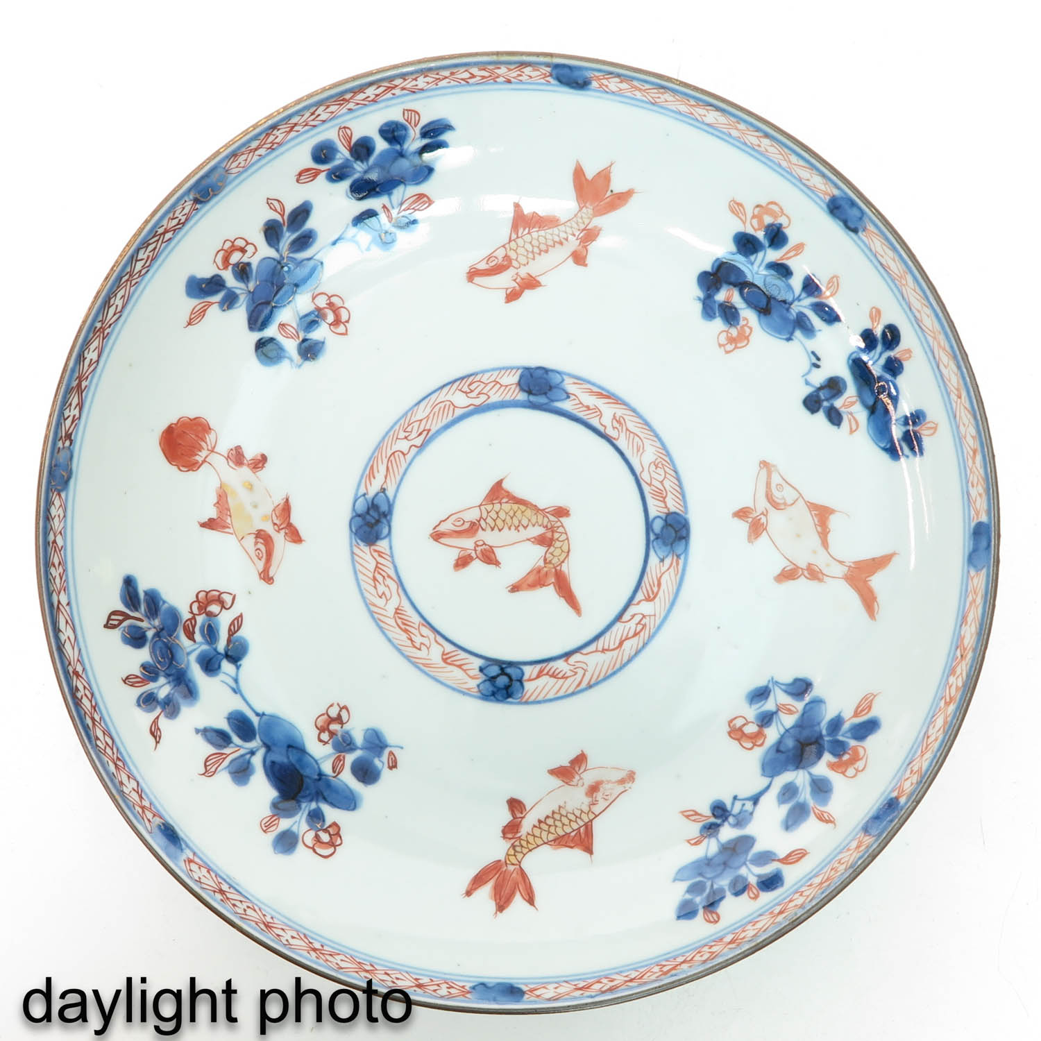 A Polychrome Decor Plate - Image 3 of 5