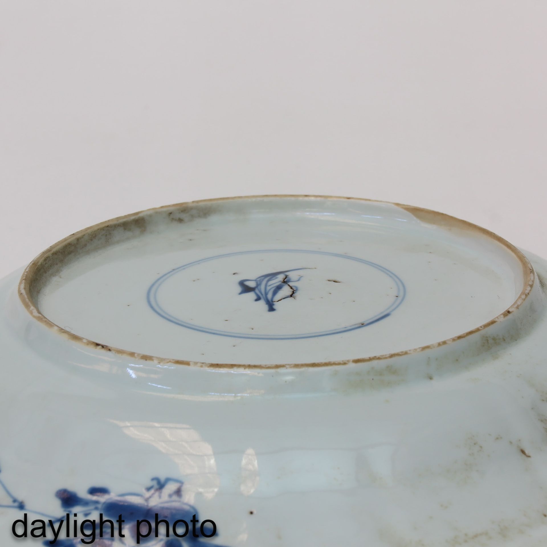A Blue and White Plate - Image 4 of 6