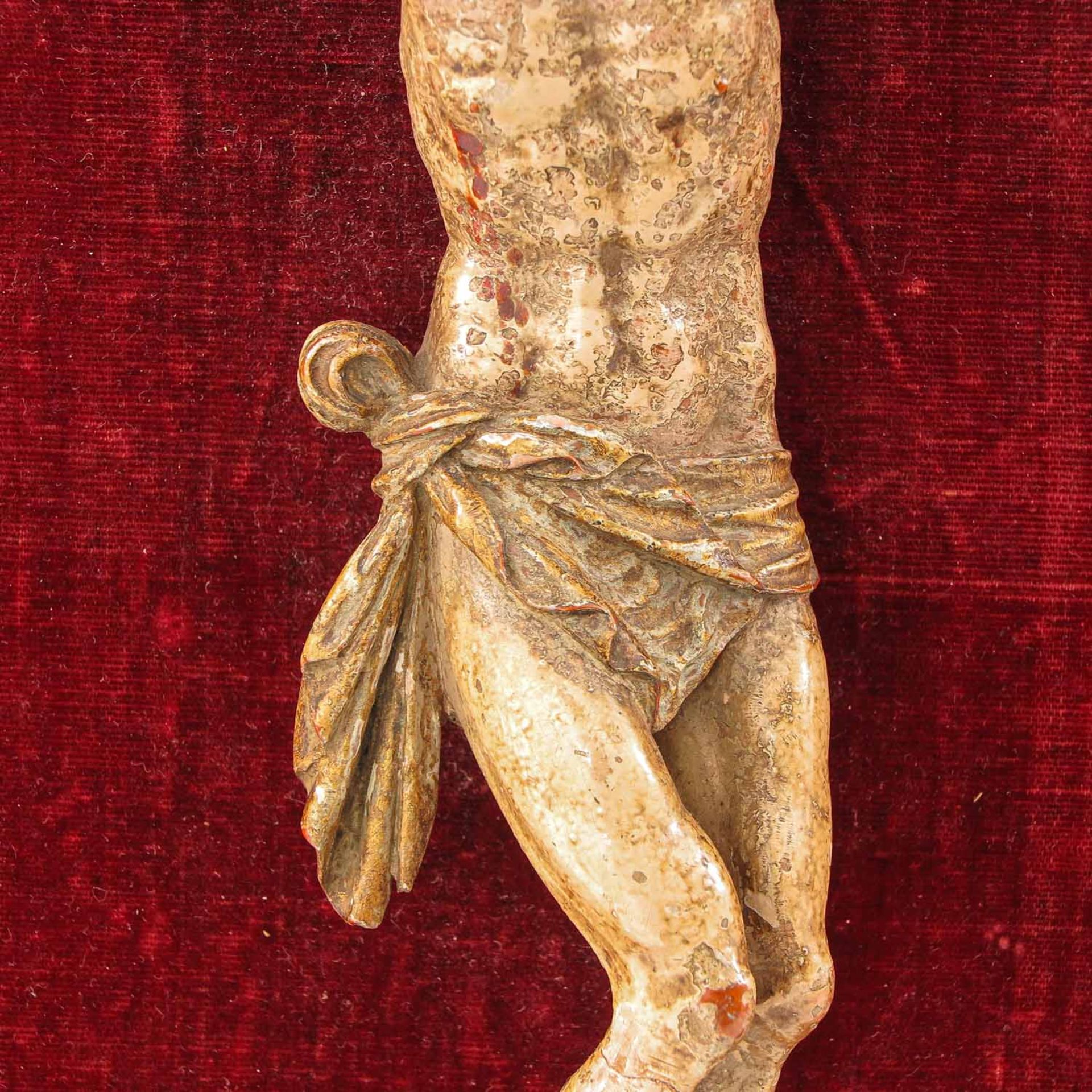 A French Carved Palm Wood Corpus Christi Circa 1600 - Bild 6 aus 8