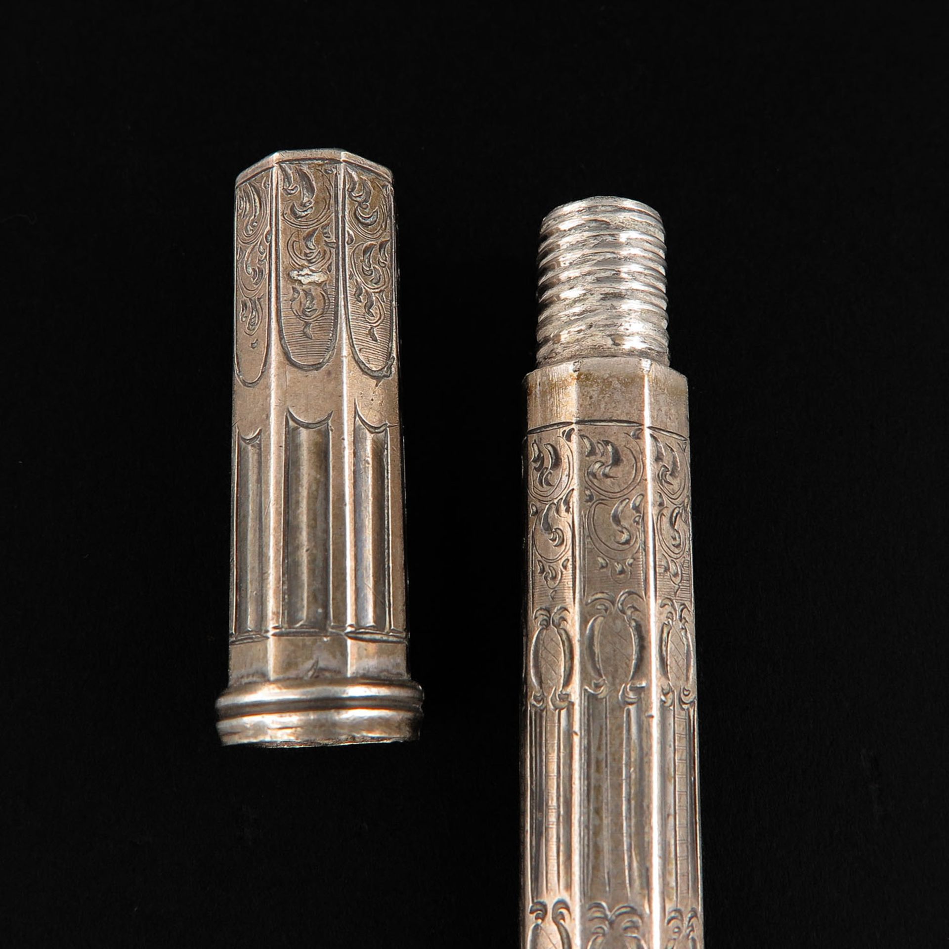 A Collection 6 19th Century Needle Cases - Image 8 of 9