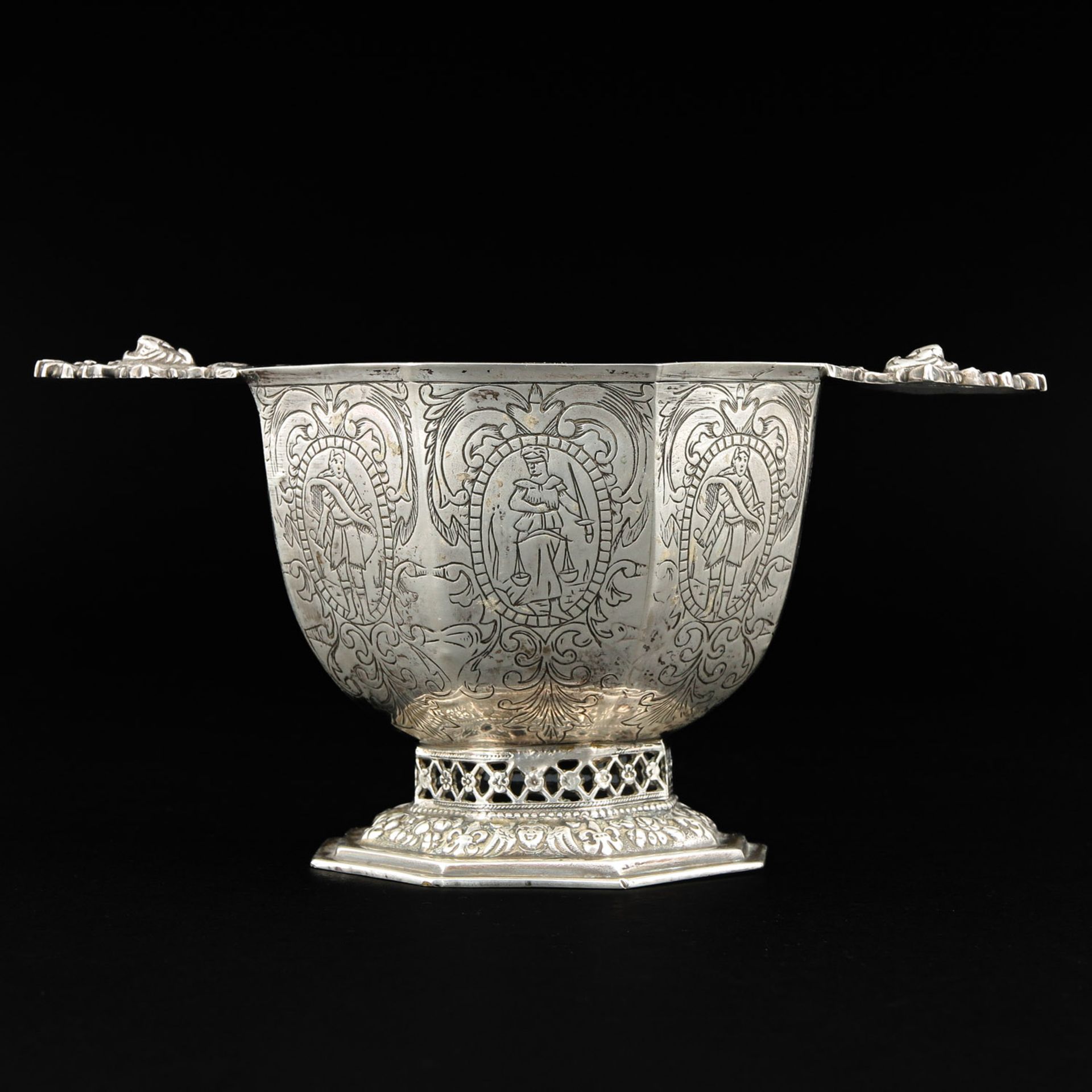 A Silver Brandy Wine Bowl - Image 3 of 9