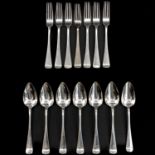 A Collection of 7 Dutch Forks and Spoons