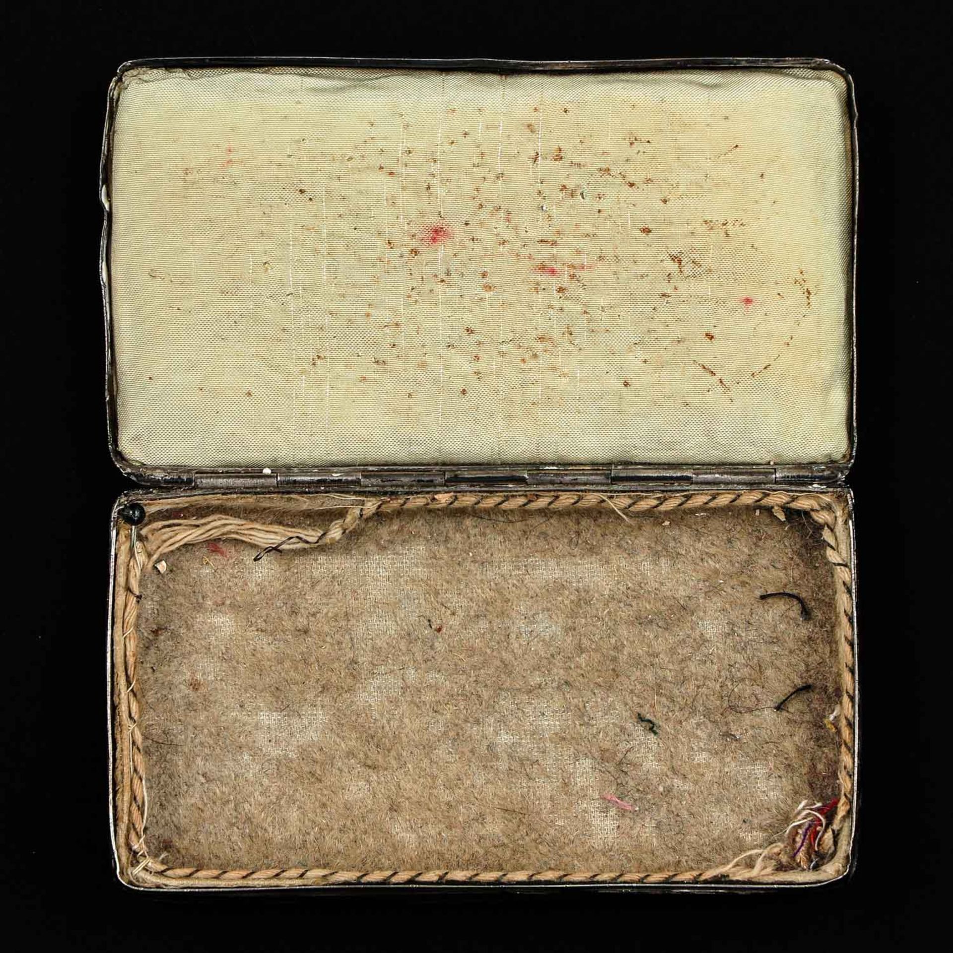 A Bible with Silver Clasp and Silver Tobacco Box - Image 7 of 10