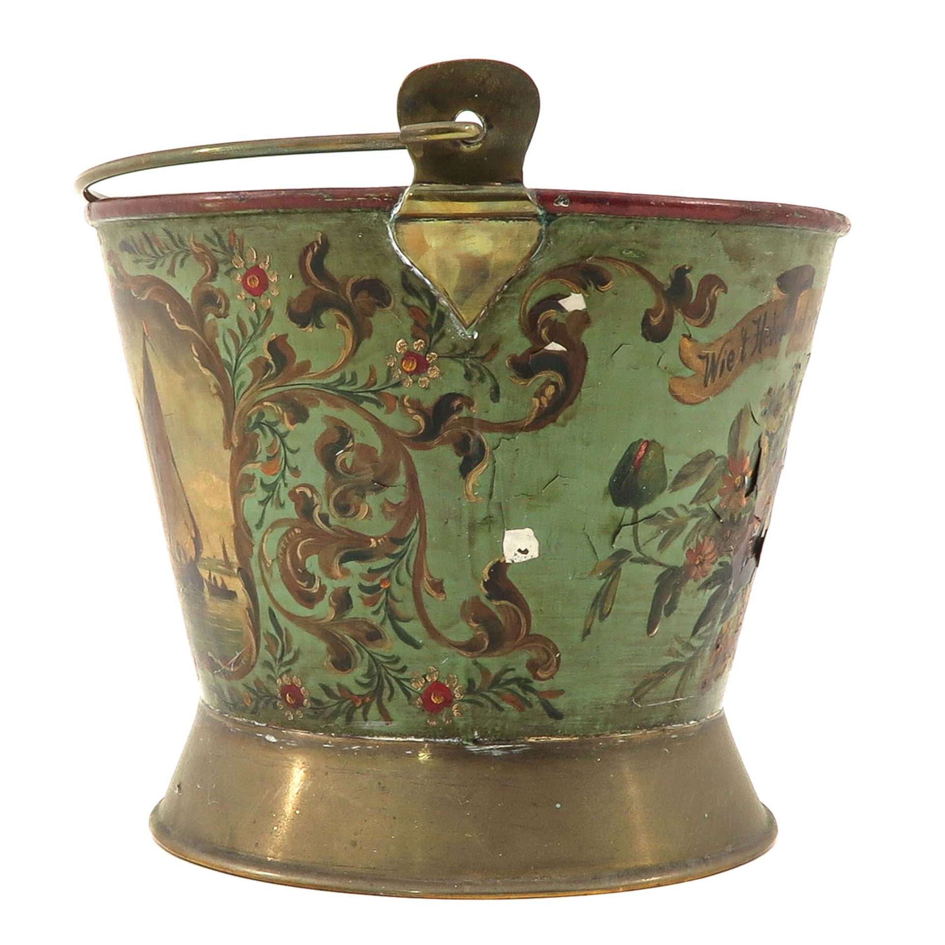 A 19th Century Copper Bucket - Bild 2 aus 8
