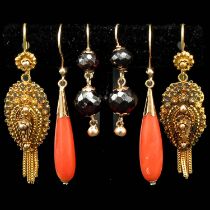 A Collection of 3 Pair of Earrings
