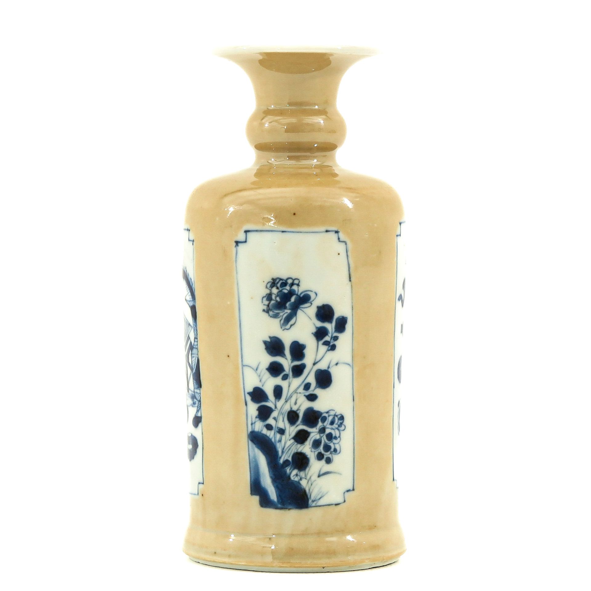 A Batavianware Vase - Image 3 of 9