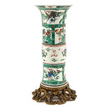 A Famille Verte Vase