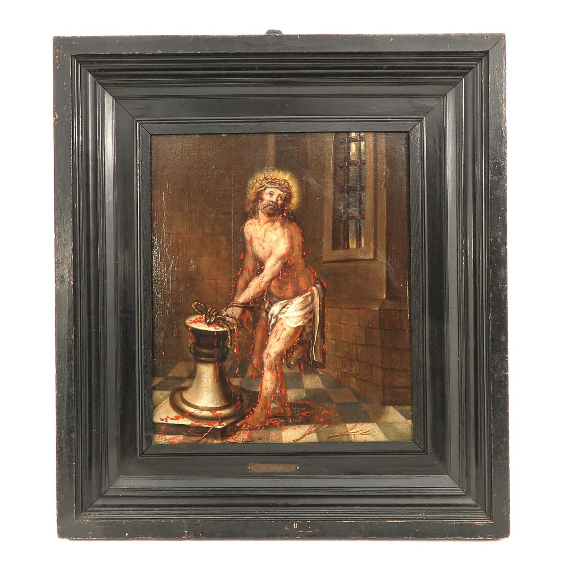 A 17th - 18th Century Religious Oil on Panel