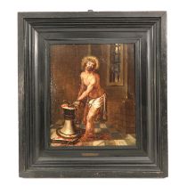 A 17th - 18th Century Religious Oil on Panel