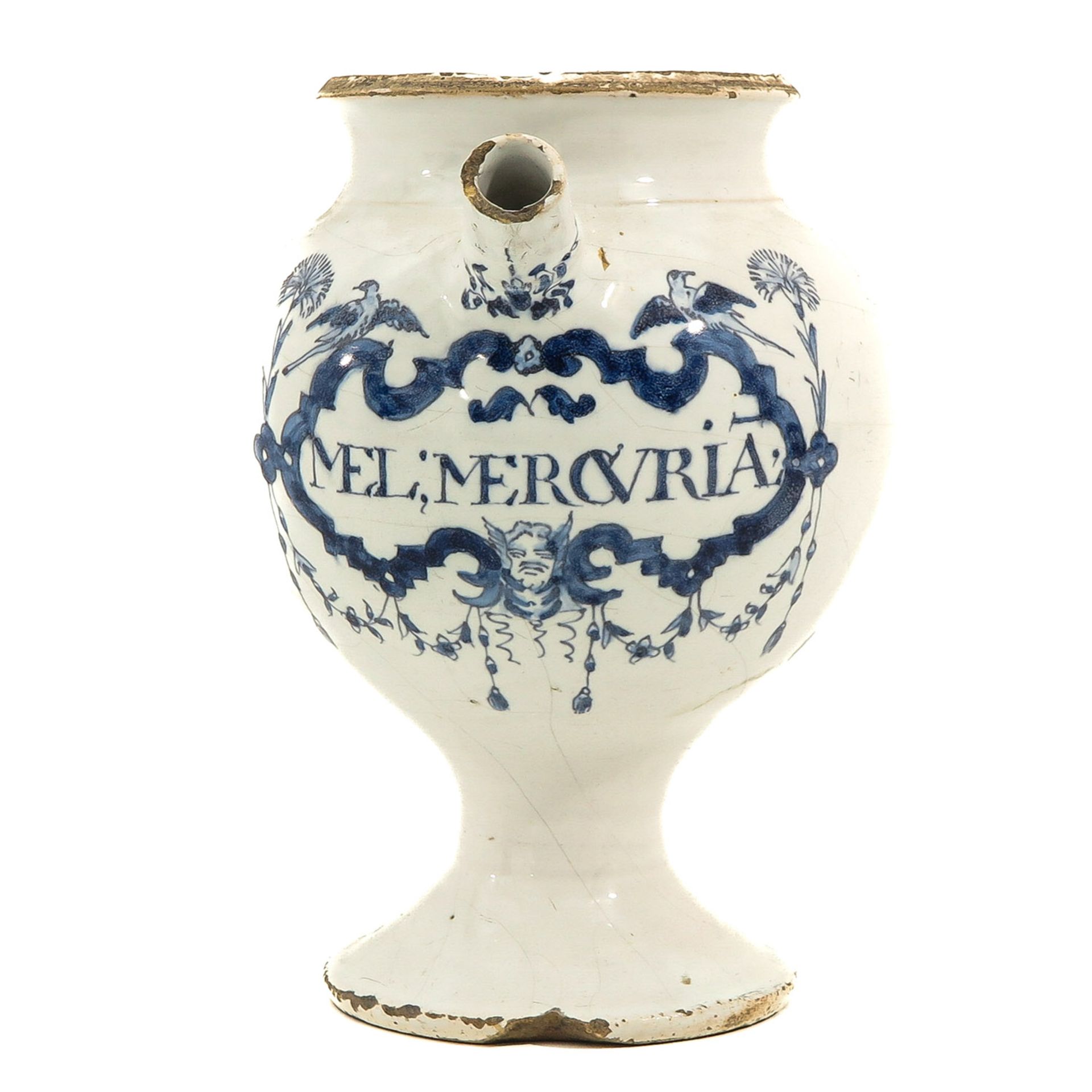 An 18th Century Delft Syrup Jug - Image 5 of 9