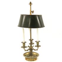 A 19th Century Bronze Table Lamp