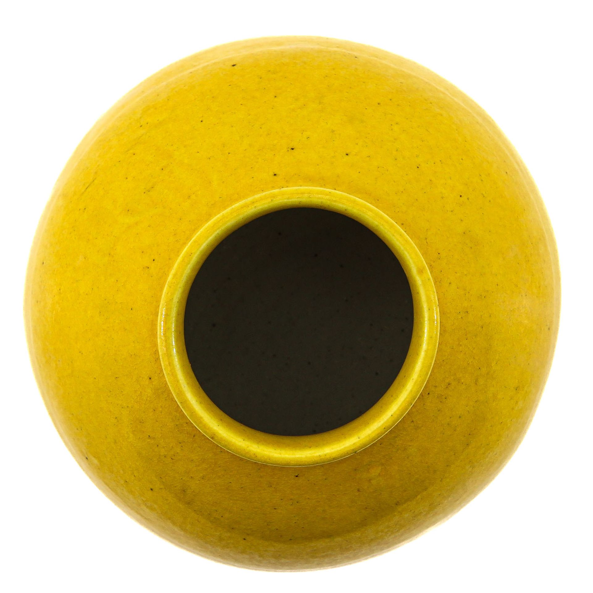 A Yellow Glaze Brush Washer - Image 5 of 9