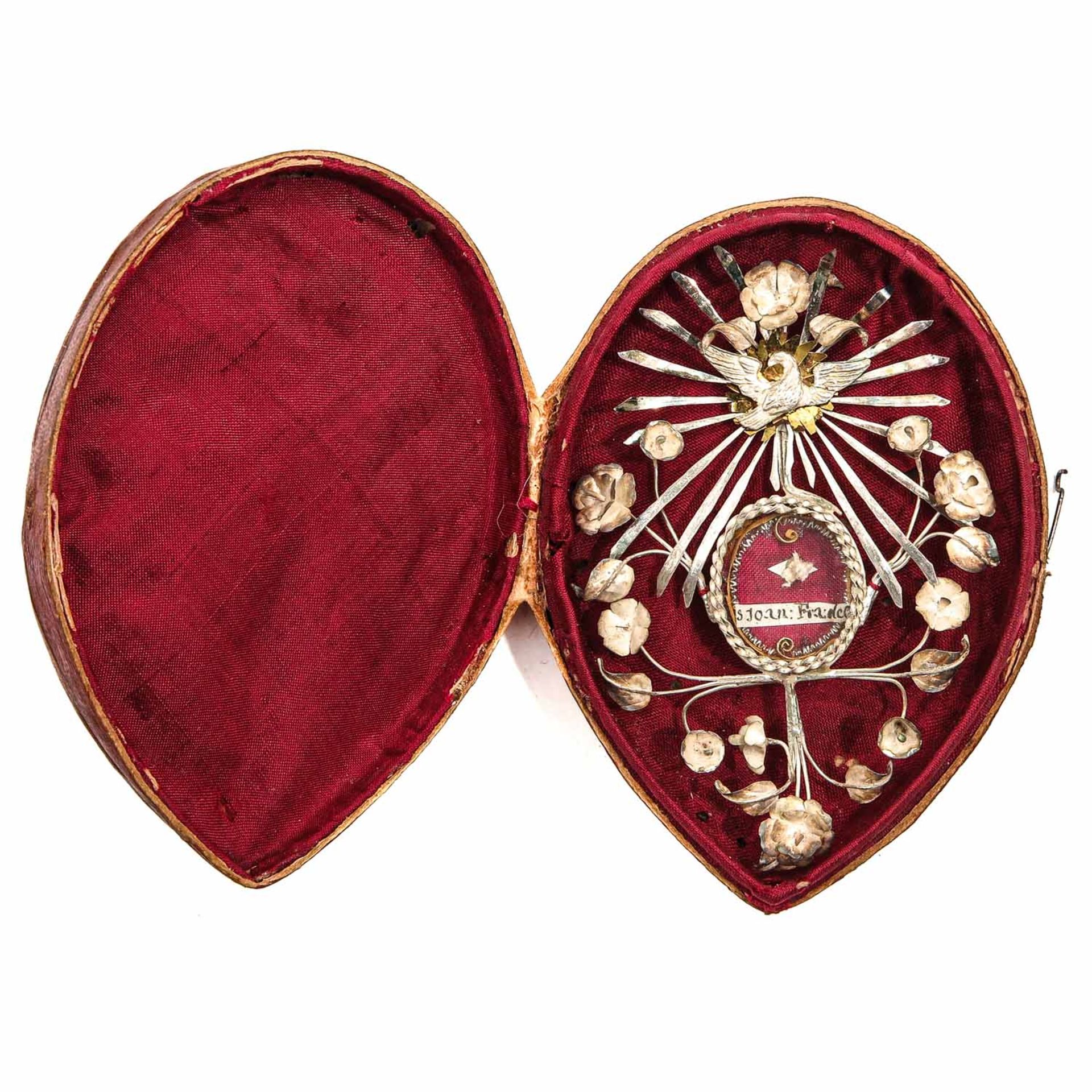 An 18th Century Filigree Relic Holder