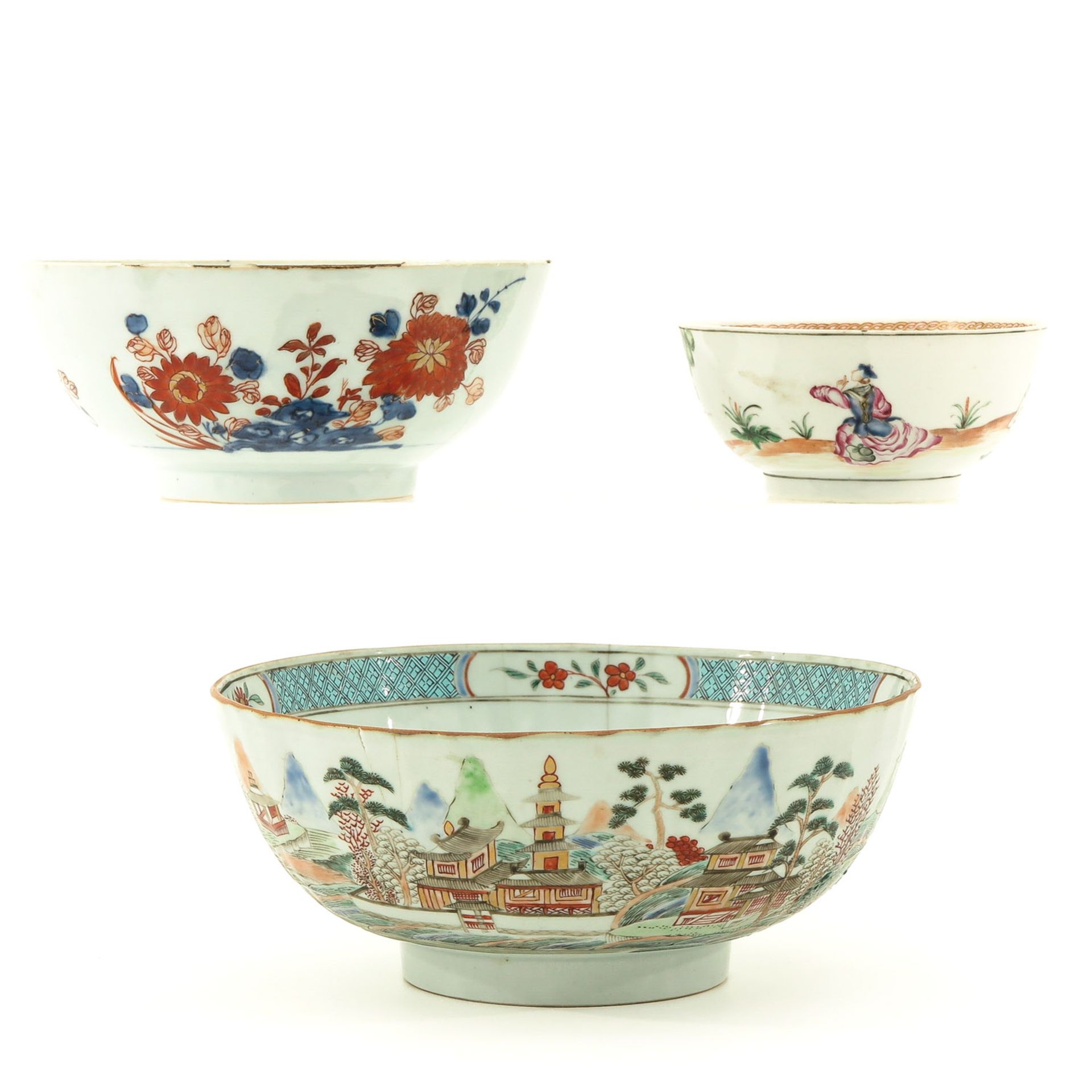 A Colleciton of 3 Bowls - Image 3 of 10