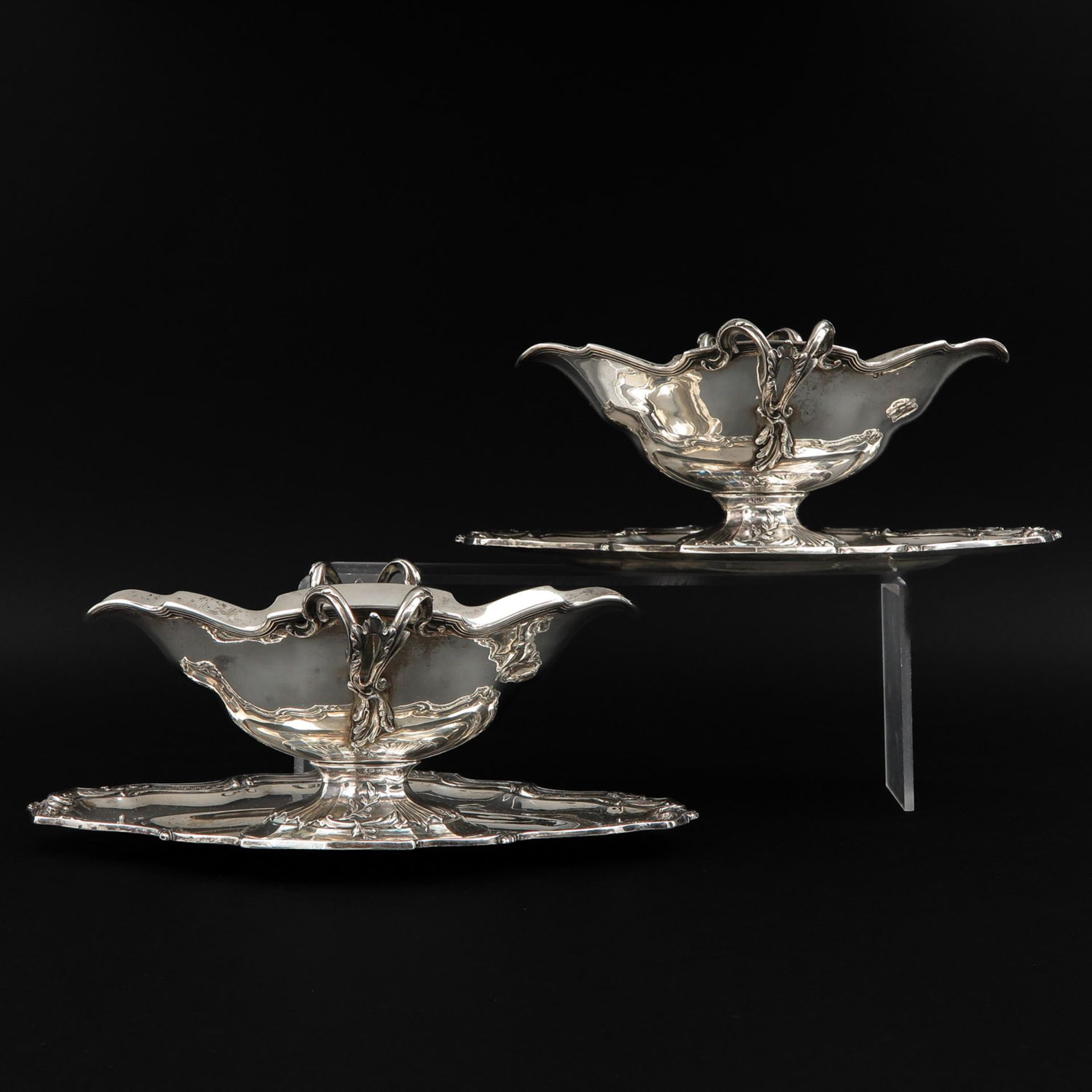 A Pair of Silver Saucieres - Image 3 of 10