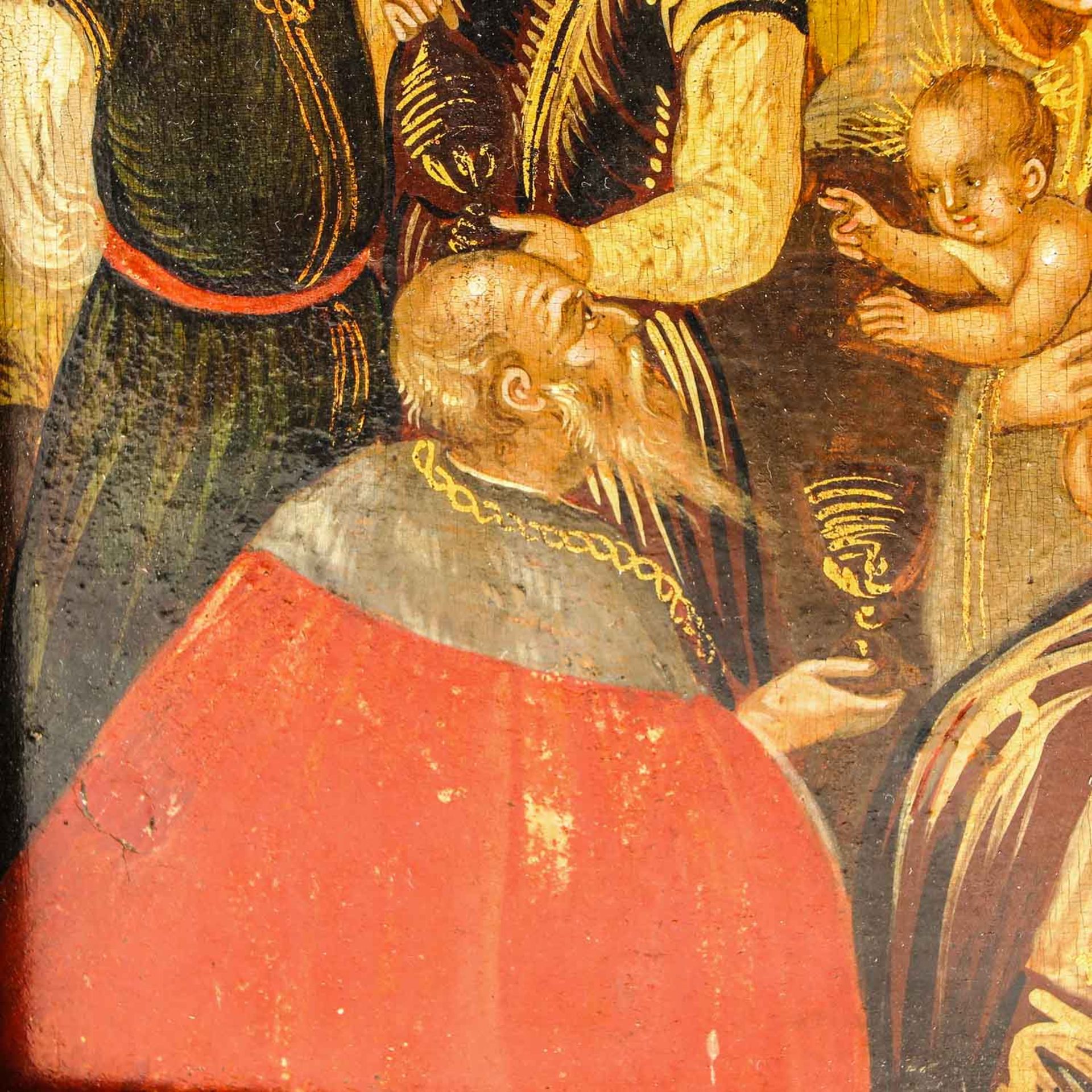 A 17th Century Venetian Oil on Panel - Bild 5 aus 6