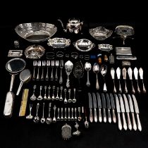 A Large Lot of Plated Items