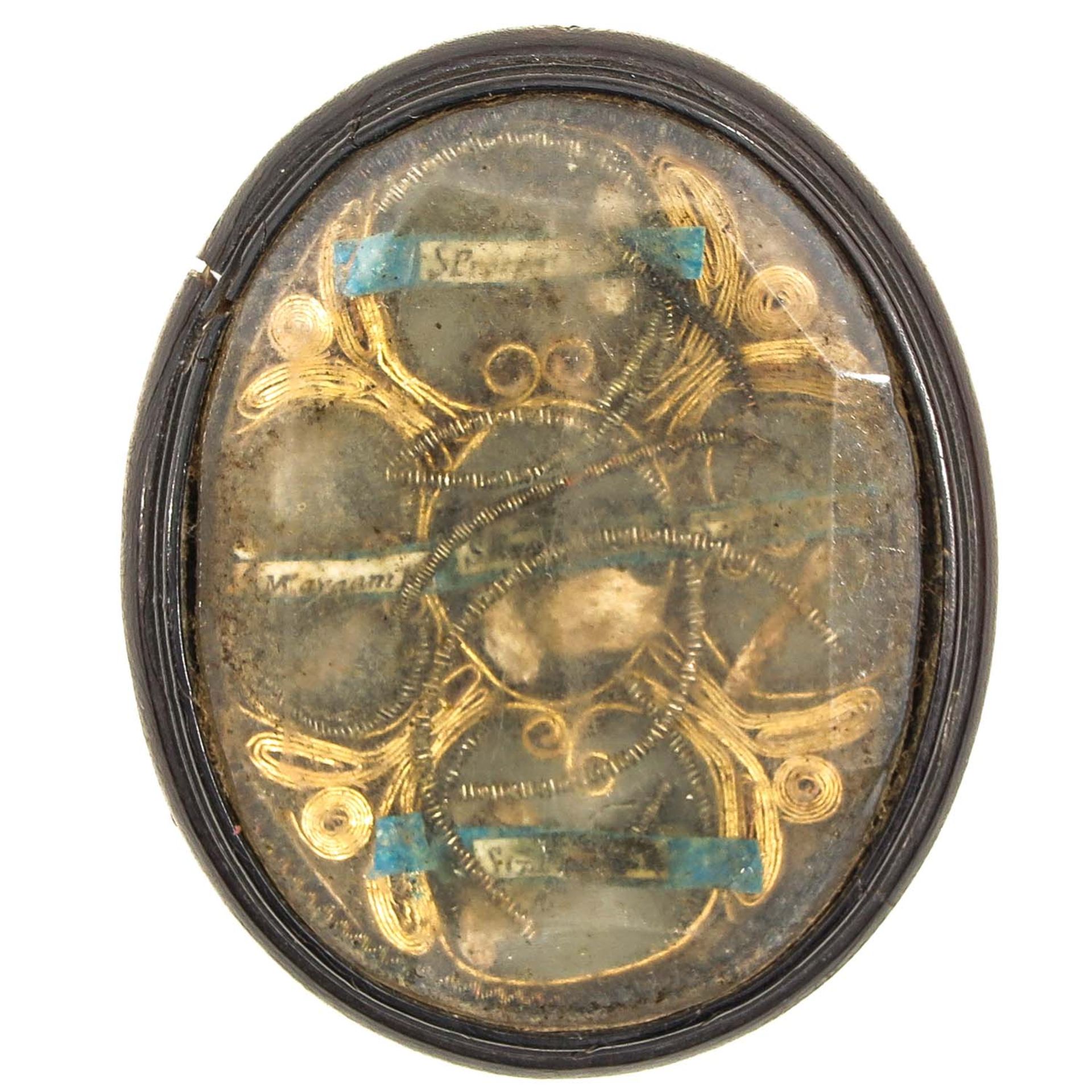 A Relic Holder with 10 Relics - Image 2 of 2