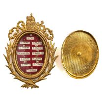A Copper Papal Relic Holder