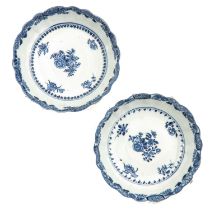 A Pair of Blue and White Bowls