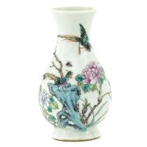 A Small Famille Rose Vase
