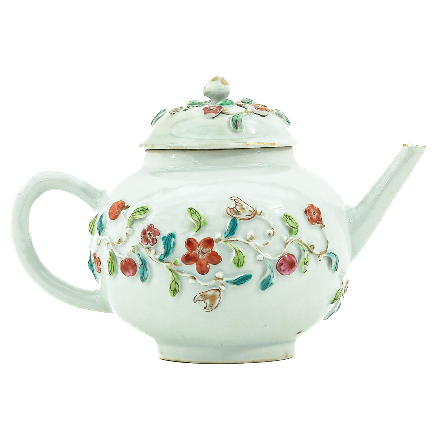 A Famille Rose Teapot - Image 3 of 10