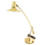 A Brass Balance Table Lamp