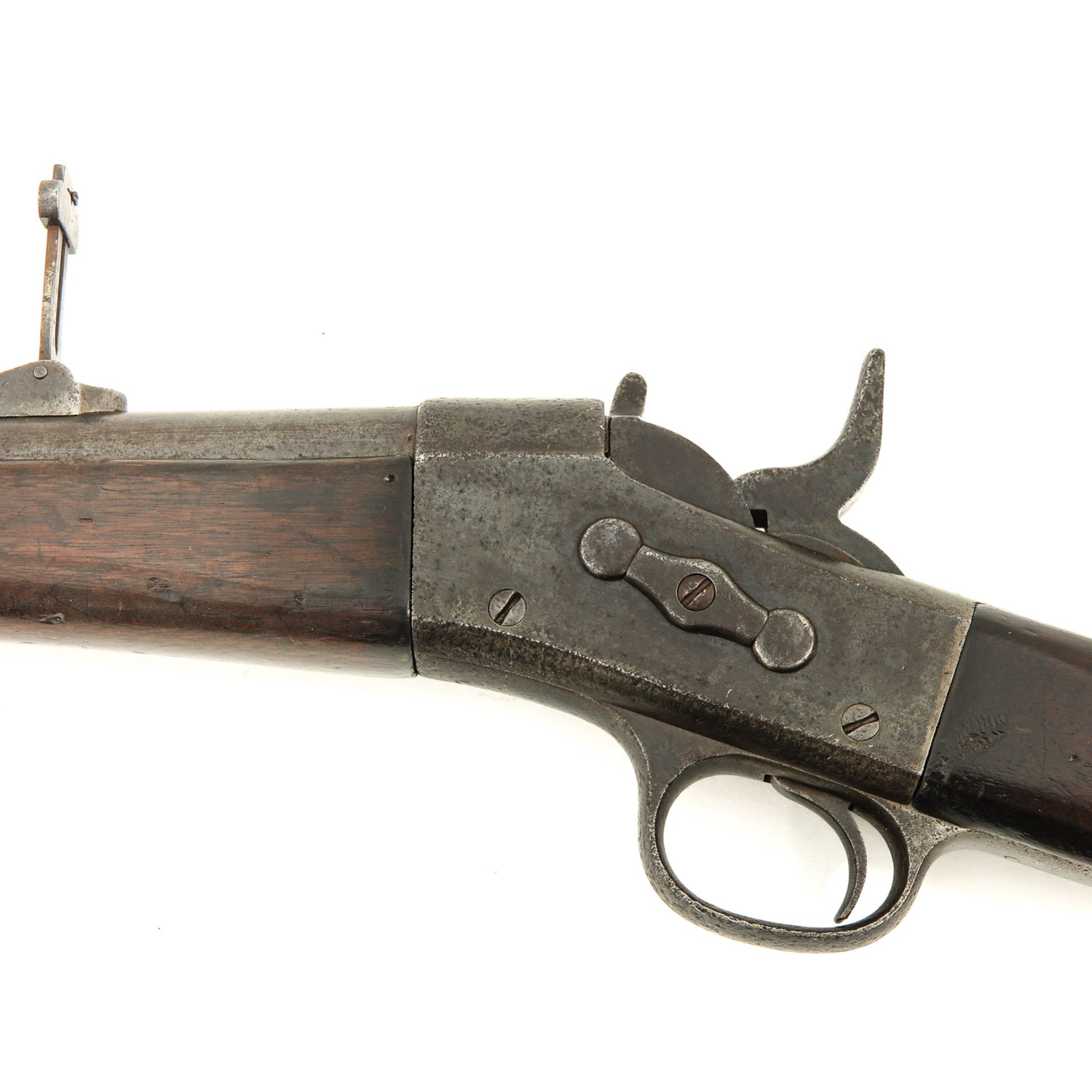 A Remington Carbine with Matching Bayonet - Image 7 of 10