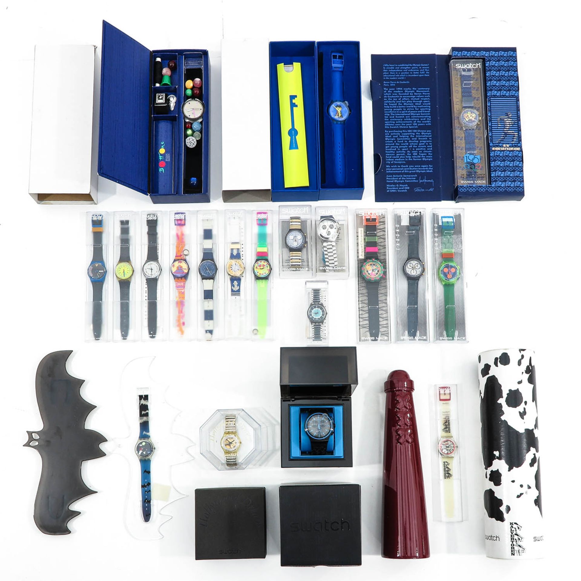 A Collection of 20 Swatch Watches
