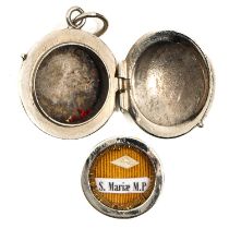 A Relic Holder with Relic of Saint Maria Madeleine Postel