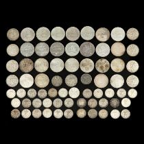 A Collection of Silver Coions