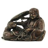 A Bronze Buddha Sculpture