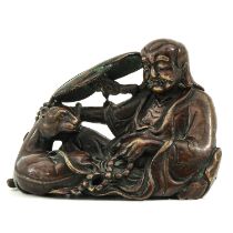 A Bronze Buddha Sculpture