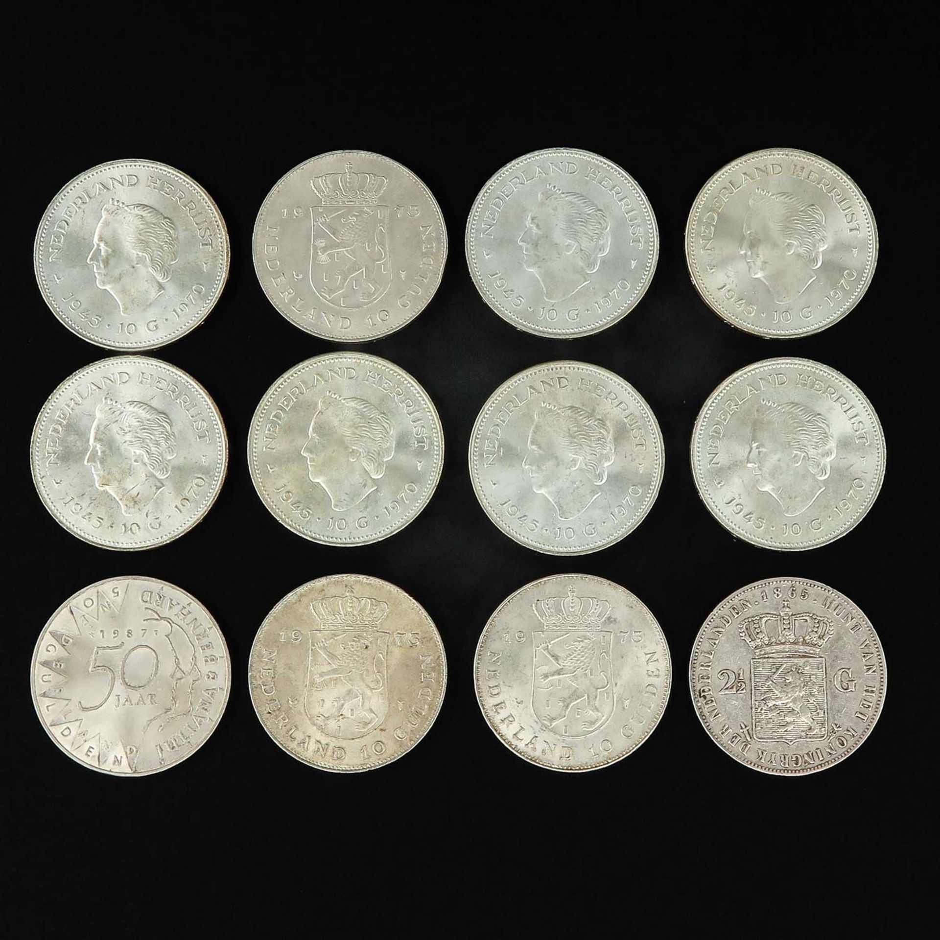 A Collection of Dutch Silver Coins - Bild 3 aus 8