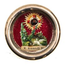 A Relic Holder with Relic from Saint Armandus
