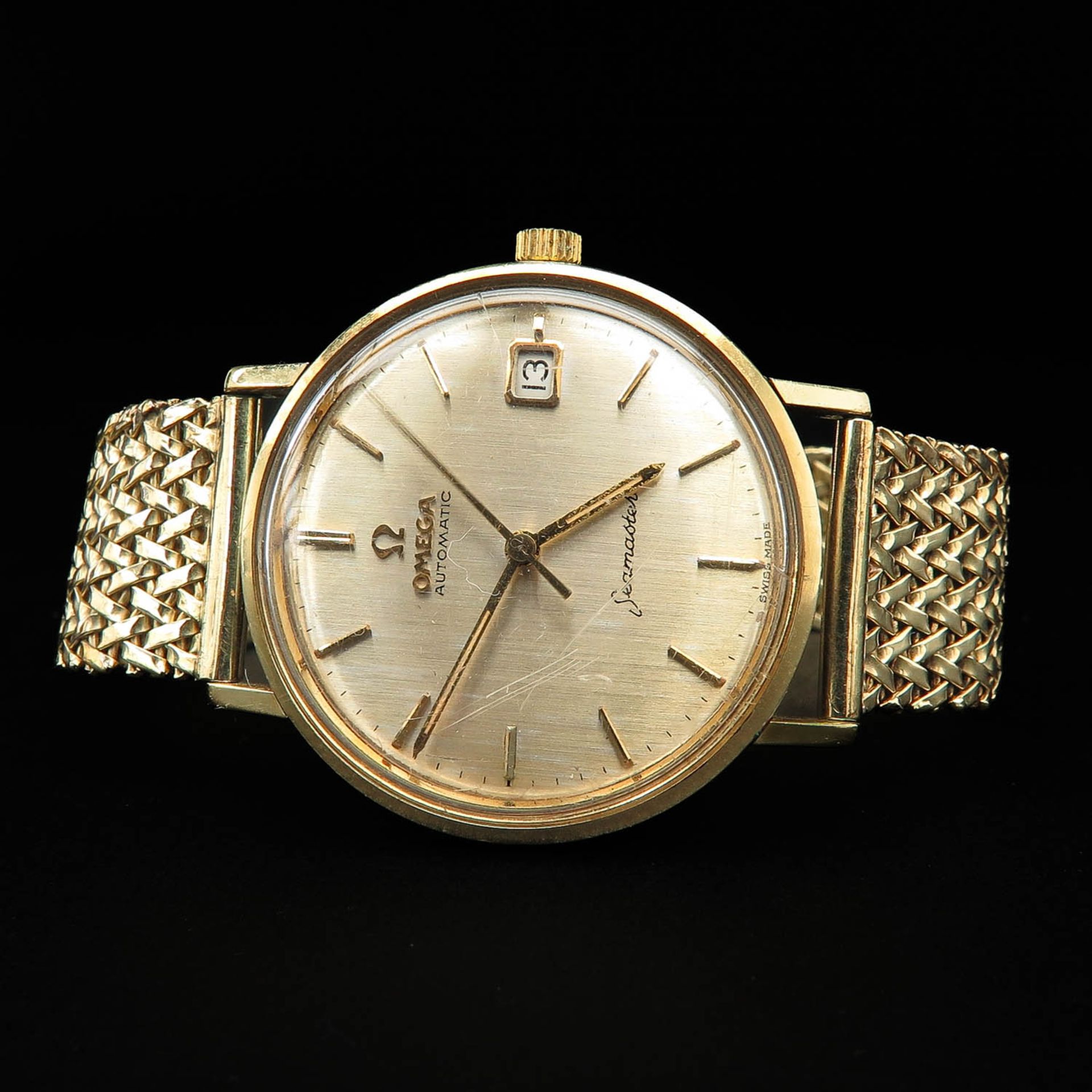 A Mens Omega Seamaster Watch - Image 3 of 5