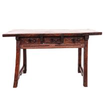 A Walnut Spanish Table Circa 1700