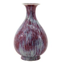 An Flambe Decor Vase