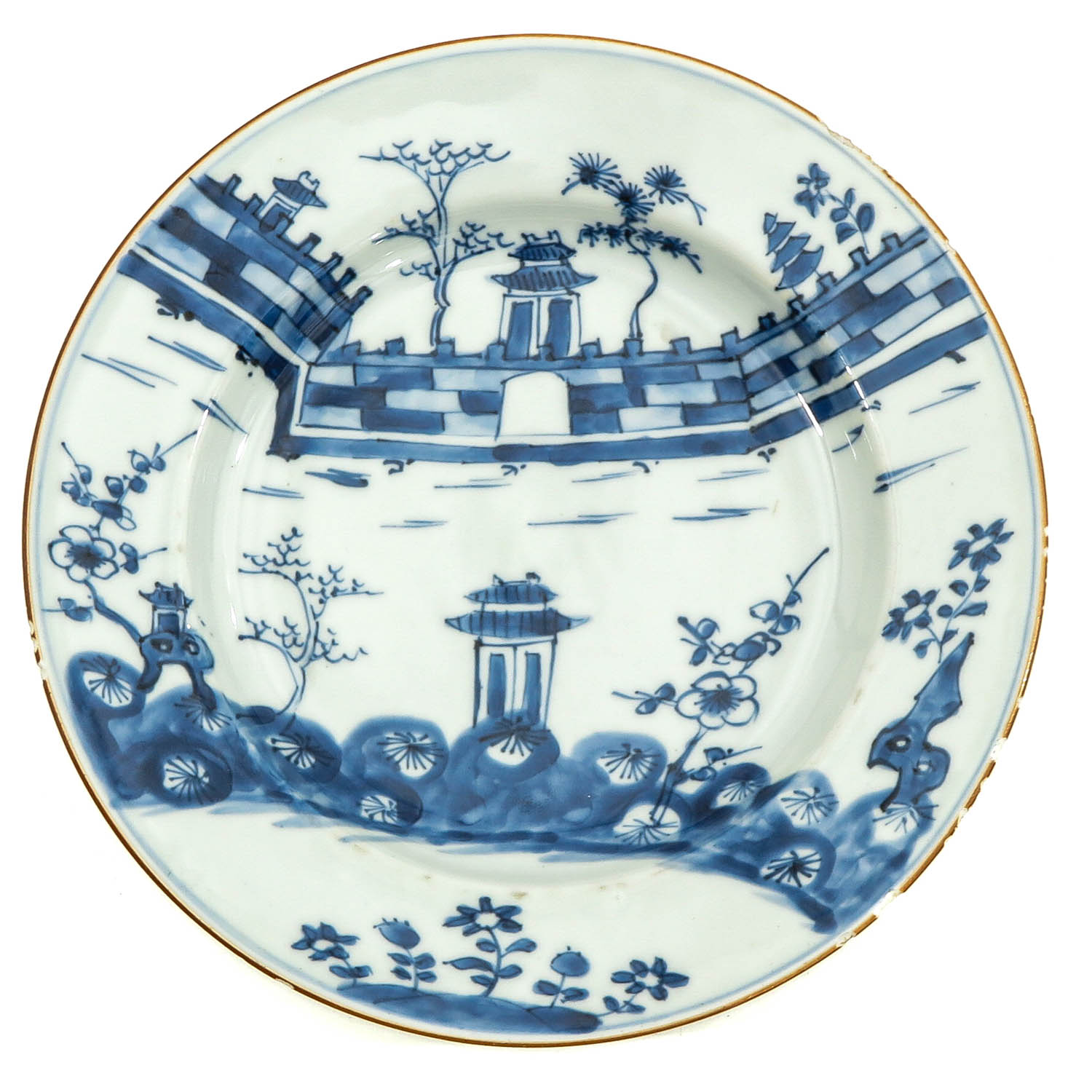 A Series of 5 Blue and White Plates - Image 7 of 10
