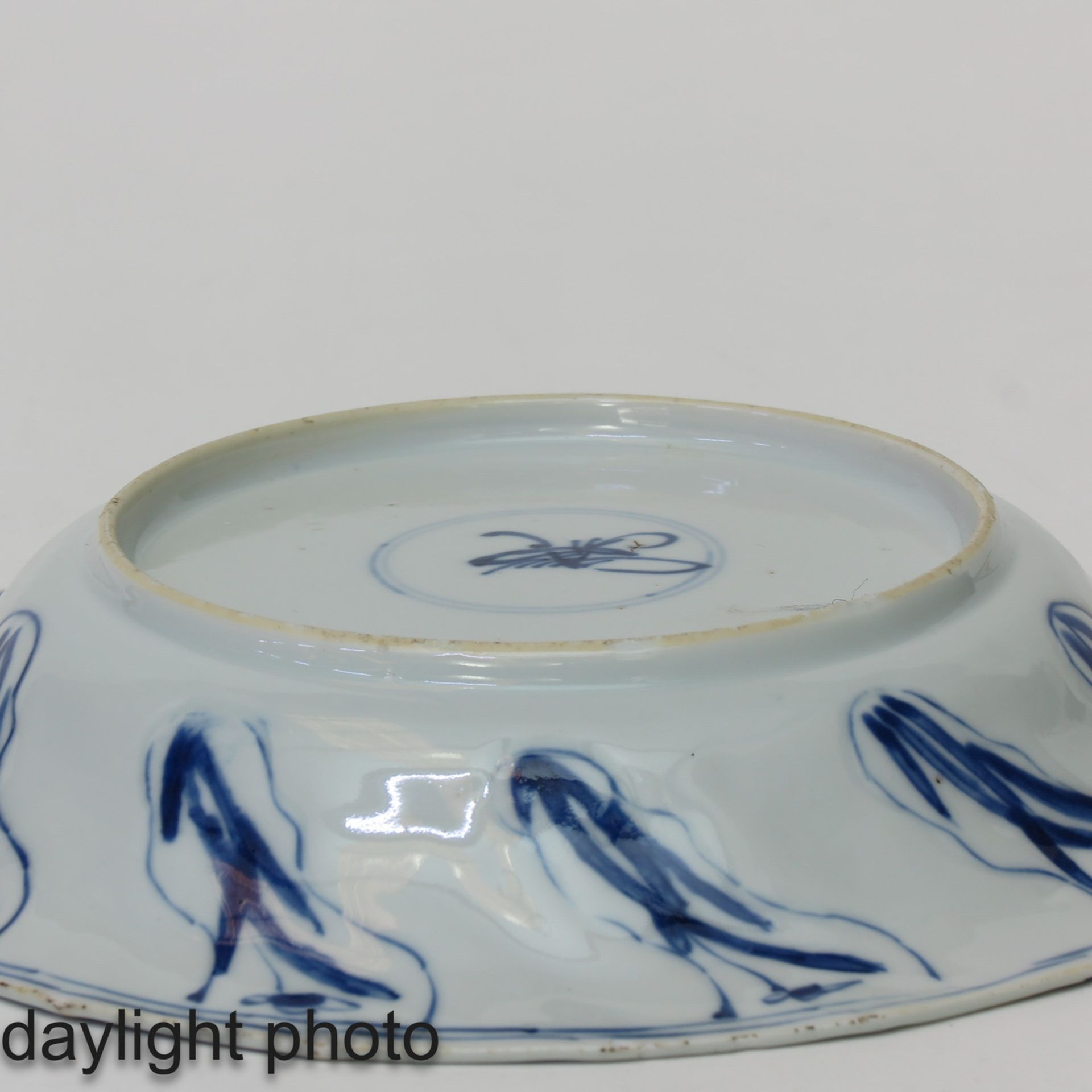 A Blue and White Plate - Image 4 of 6