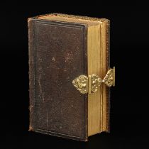 A Bible with 18th Century Gold Clasp
