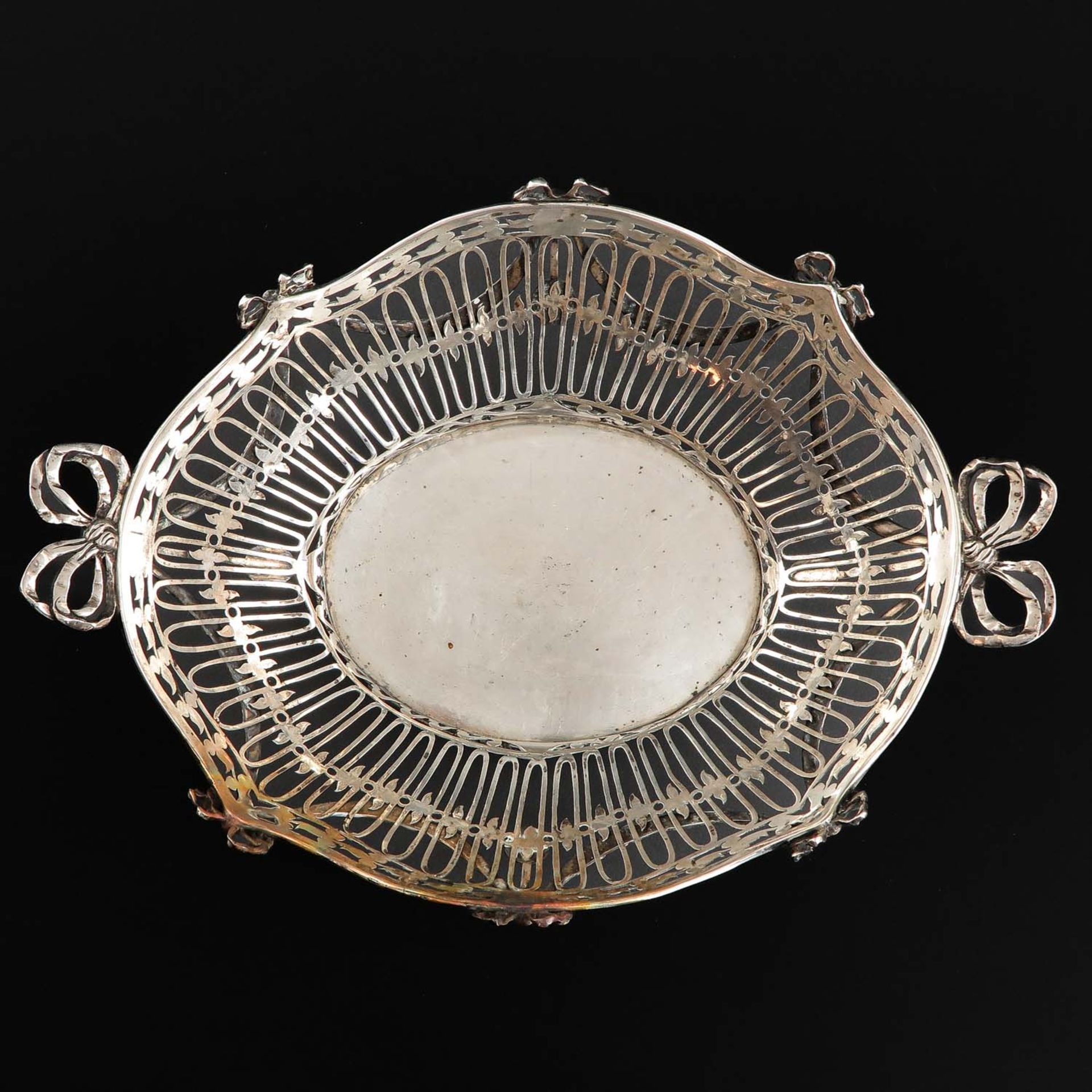 A Dutch Silver Basket - Image 5 of 8