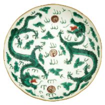 A Dragon Decor Dish