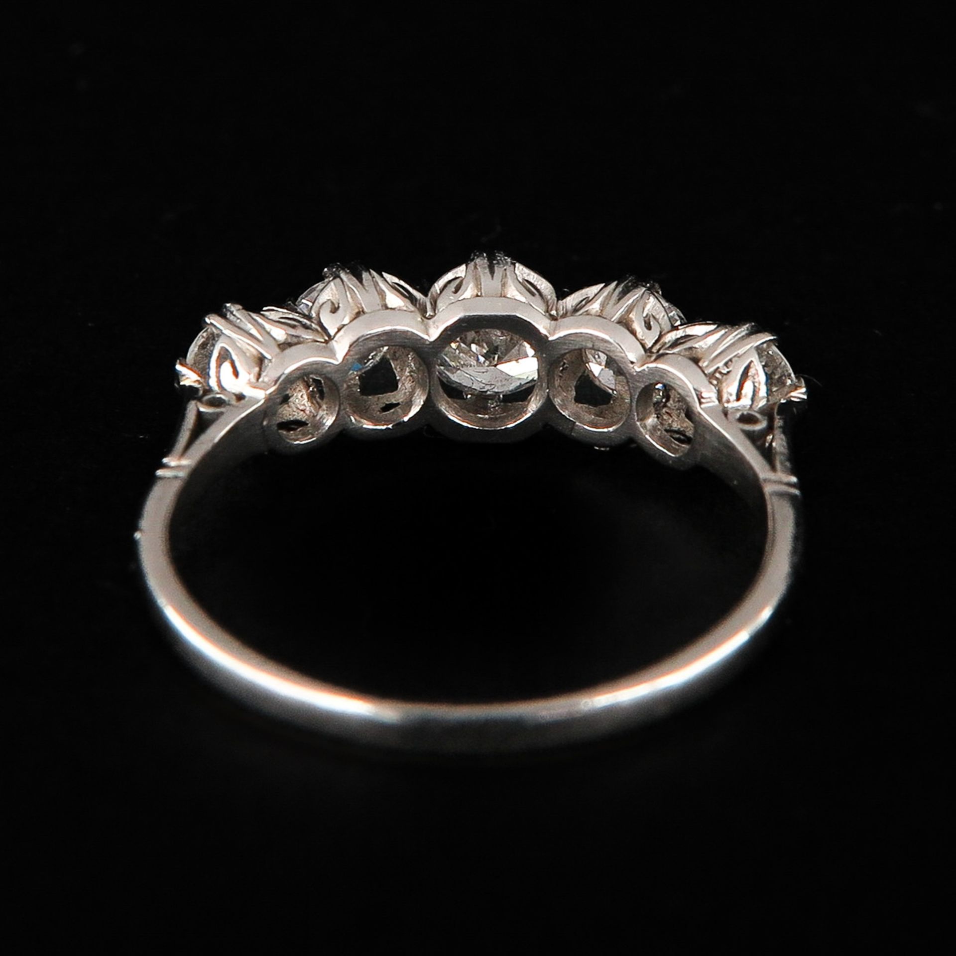 A Ladies 14KG Diamond Ring - Bild 3 aus 3