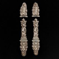 7th Century Silver Bible Clasps