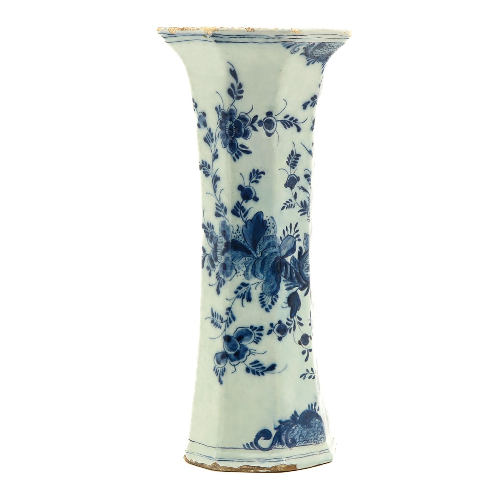 An 18th Century Delft Vase - Image 4 of 8