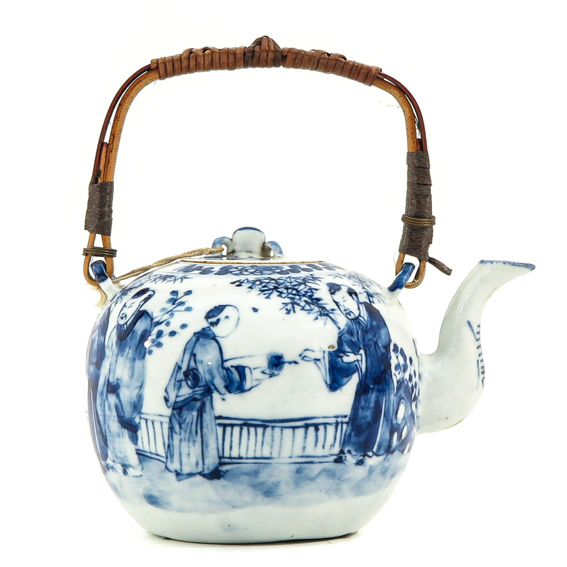 A Blue and White Teapot - Image 3 of 9
