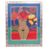 A Lithograph Signed Corneille 95