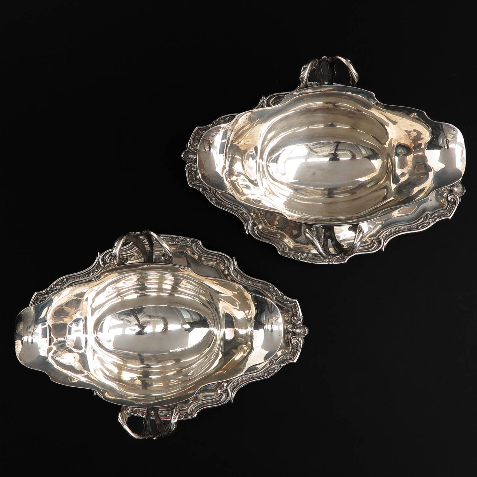 A Pair of Silver Saucieres - Image 5 of 10
