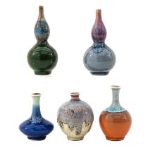 A Collection of Miniature Vases